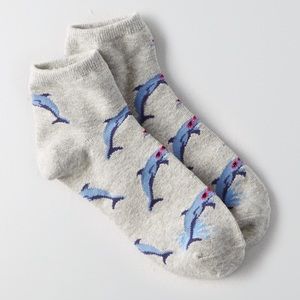 New American Eagle Women’s Ankle Socks - Dolphins